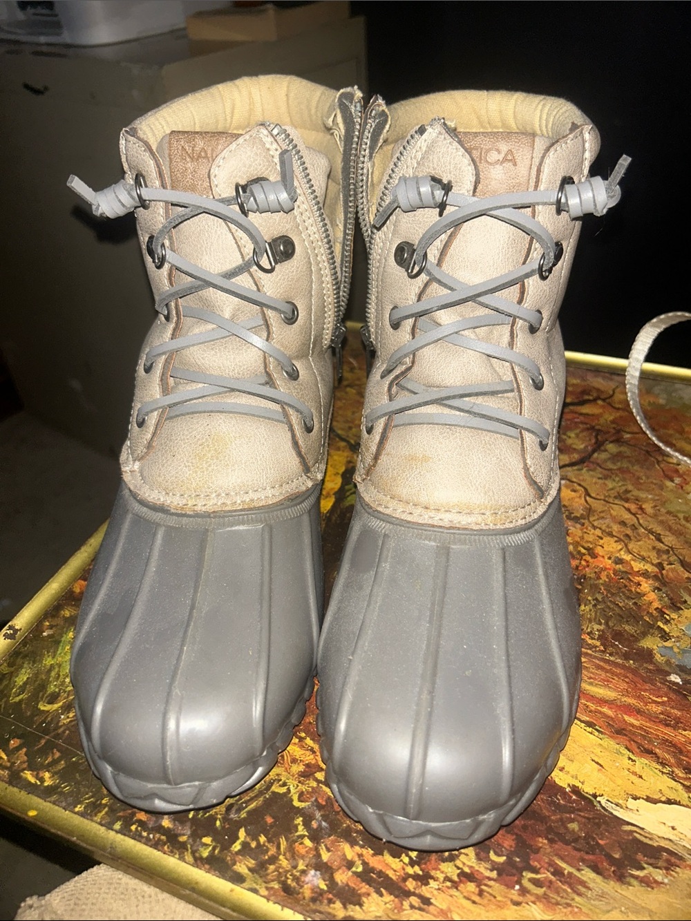 Ladies lace-up Duck Boots